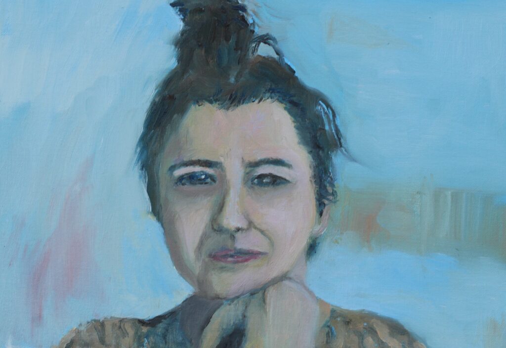 Portrait of a young woman